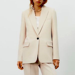 Zara beige blazer - NWT - size L